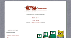Desktop Screenshot of ceysamadrid.com